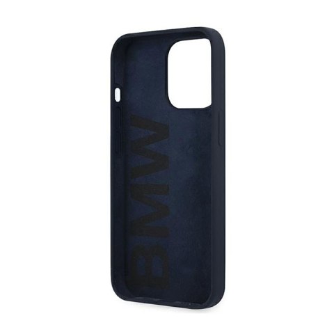 BMW Silicone Signature Logo - Etui iPhone 13 Pro Max (granatowy) BMW Silicone Signature Logo - Etui iPhone 13 Pro Max (granatowy)