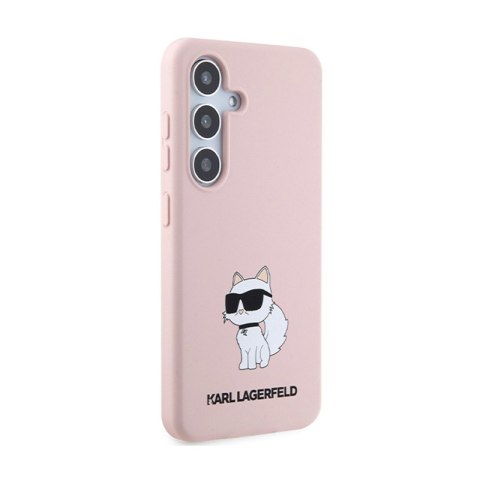 Karl Lagerfeld Silicone Choupette - Etui Samsung Galaxy S24+ (różowy) Karl Lagerfeld Silicone Choupette - Etui Samsung Galaxy S24+ (różowy)