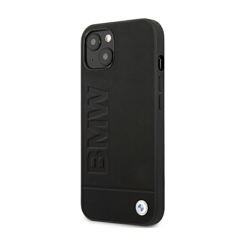 BMW Leather Hot Stamp - Etui iPhone 14 (Czarny) BMW Leather Hot Stamp - Etui iPhone 14 (Czarny)