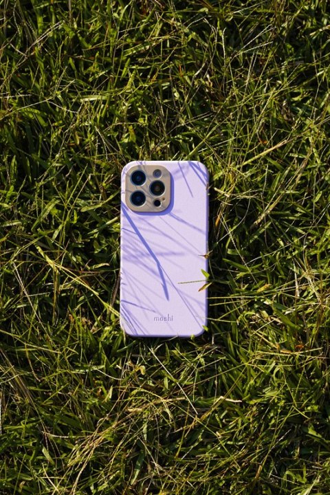 Moshi Napa Slim MagSafe - Skórzane etui iPhone 14 Plus (Lavender Purple) Moshi Napa Slim MagSafe - Skórzane etui iPhone 14 Plus (Lavender Purple)