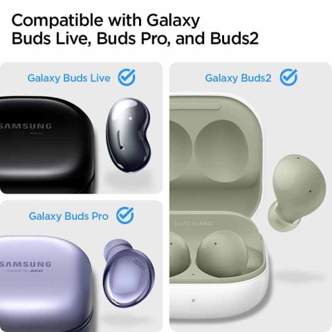 Spigen Urban Fit - Etui do Samsung Galaxy Buds FE / 2 Pro / 2 / Live / Pro (Różowy) Spigen Urban Fit - Etui do Samsung Galaxy Buds FE / 2 Pro / 2 / Live / Pro (Różowy)