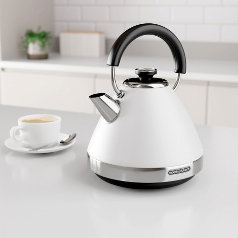 Czajnik Morphy Richards Venture Pyramid biały mat Czajnik Morphy Richards Venture Pyramid biały mat