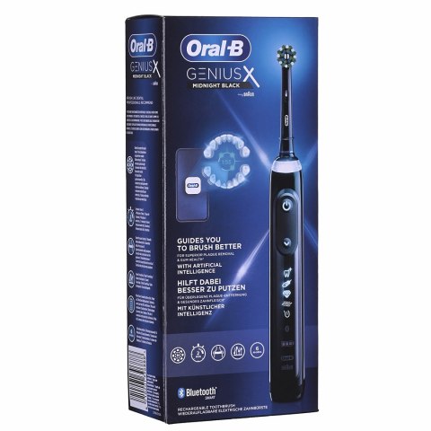 Szczoteczka BRAUN Oral-B Genius X Midnight Black Szczoteczka BRAUN Oral-B Genius X Midnight Black