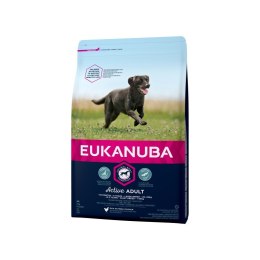 EUKANUBA Active Adult Large Breed- sucha karma dla psów dorosłych, dużych ras, z kurczakiem - 3kg