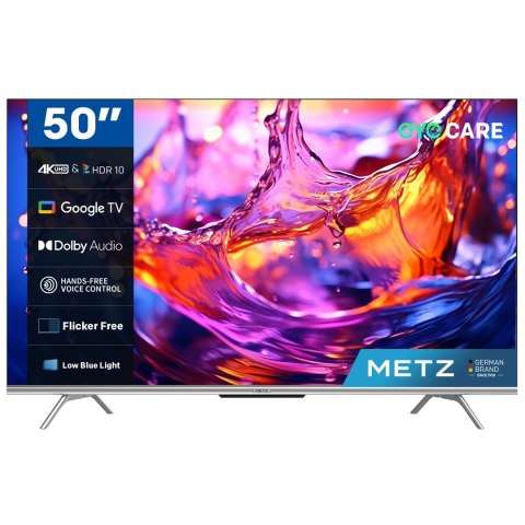 Telewizor 50" METZ 50MUD7000Z 4K Ultra HD Google TV HDR HLG Dolby Audio Telewizor 50" METZ 50MUD7000Z 4K Ultra HD Google TV HDR HLG Dolby Audio