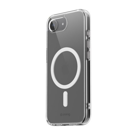 Crong Clear MAG Cover - Etui iPhone 16e MagSafe (przezroczysty) Crong Clear MAG Cover - Etui iPhone 16e MagSafe (przezroczysty)
