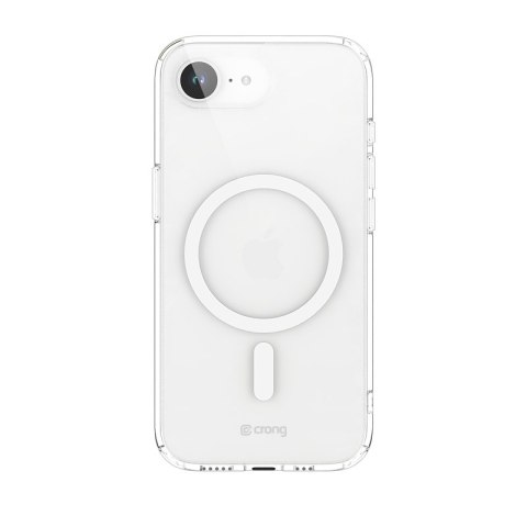 Crong Clear MAG Cover - Etui iPhone 16e MagSafe (przezroczysty) Crong Clear MAG Cover - Etui iPhone 16e MagSafe (przezroczysty)