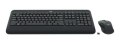 Logitech MK545 ADVANCED Wireless Keyboard and Mouse Combo klawiatura Dołączona myszka Uniwersalne USB QWERTZ Niemiecki Czarny
