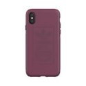 ETUI ADIDAS OR HARD COVER IPHONE X / XS TECHINK MAROON WYPRZEDAŻ
