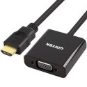 UNITEK ADAPTER HDMI TO VGA + AUDIO
