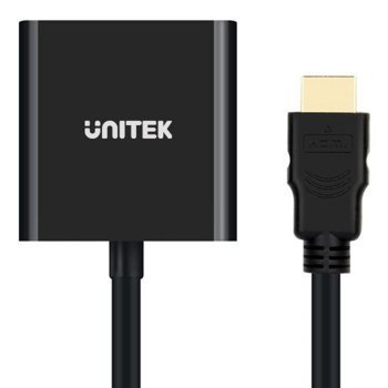 UNITEK ADAPTER HDMI TO VGA + AUDIO UNITEK ADAPTER HDMI TO VGA + AUDIO