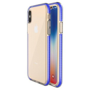 VERGE CASE ETUI ŻELOWE IPHONE X / XS NIEBIESKI VERGE CASE ETUI ŻELOWE IPHONE X / XS NIEBIESKI