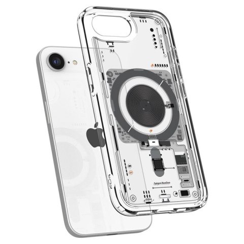 Spigen Ultra Hybrid Mag MagSafe - Etui do iPhone 16e (Zero One) Spigen Ultra Hybrid Mag MagSafe - Etui do iPhone 16e (Zero One)