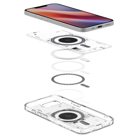 Spigen Ultra Hybrid Mag MagSafe - Etui do iPhone 16e (Zero One) Spigen Ultra Hybrid Mag MagSafe - Etui do iPhone 16e (Zero One)