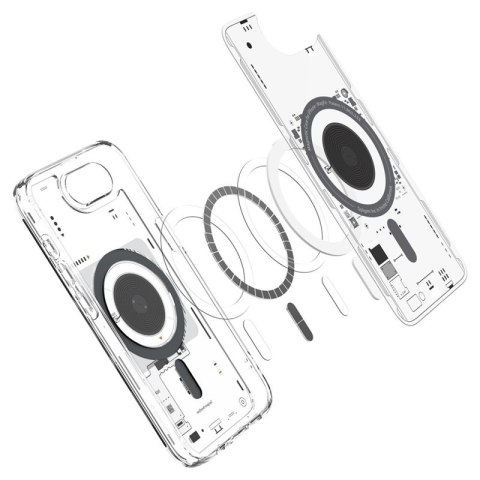 Spigen Ultra Hybrid Mag MagSafe - Etui do iPhone 16e (Zero One) Spigen Ultra Hybrid Mag MagSafe - Etui do iPhone 16e (Zero One)