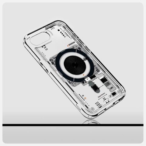 Spigen Ultra Hybrid Mag MagSafe - Etui do iPhone 16e (Zero One) Spigen Ultra Hybrid Mag MagSafe - Etui do iPhone 16e (Zero One)