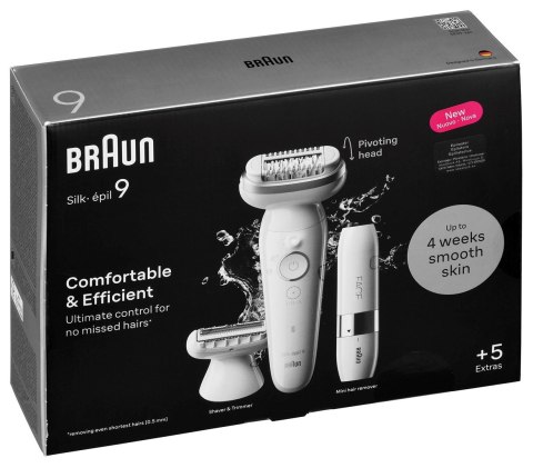 Depilator akumulatorowy BRAUN Silk-epil 9 9-341 Depilator akumulatorowy BRAUN Silk-epil 9 9-341