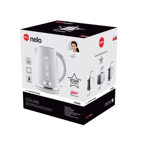 ELDOM CZAJNIK NELO,POJ.1,7 L,MOC 2000 W,BIAŁY C260 ELDOM CZAJNIK NELO,POJ.1,7 L,MOC 2000 W,BIAŁY C260