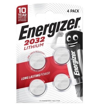 BATERIA ENERGIZER SPECJALISTYCZNA CR2032 4 sztuki 3V ECO BATERIA ENERGIZER SPECJALISTYCZNA CR2032 4 sztuki 3V ECO
