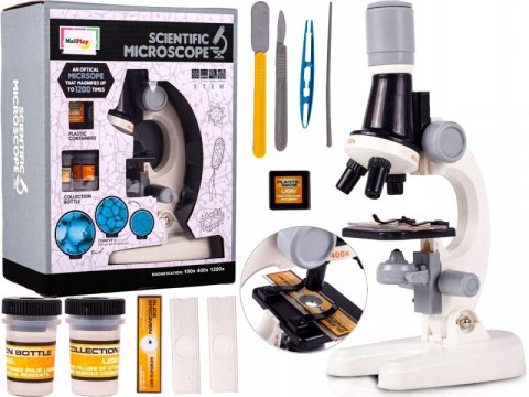 Mikroskop do zabawy z akcesoriami Scientific Microscope #G2 Mikroskop do zabawy z akcesoriami Scientific Microscope #G2