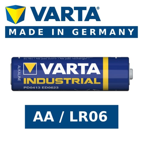 Bateria R-06 LR6 AA 1,5V alkaliczna Varta Industrial 4006 Bateria R-06 LR6 AA 1,5V alkaliczna Varta Industrial 4006