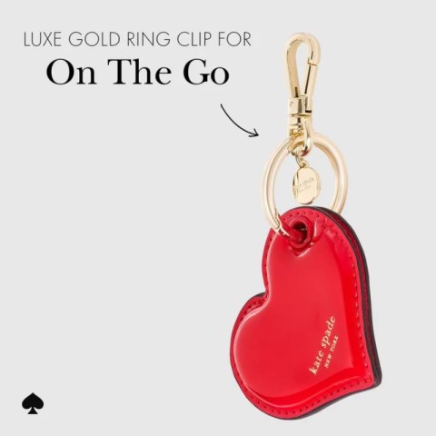 Kate Spade New York Charm Keychain - Etui ochronne brelok do Apple AirTag (Heart) Kate Spade New York Charm Keychain - Etui ochronne brelok do Apple AirTag (Heart)