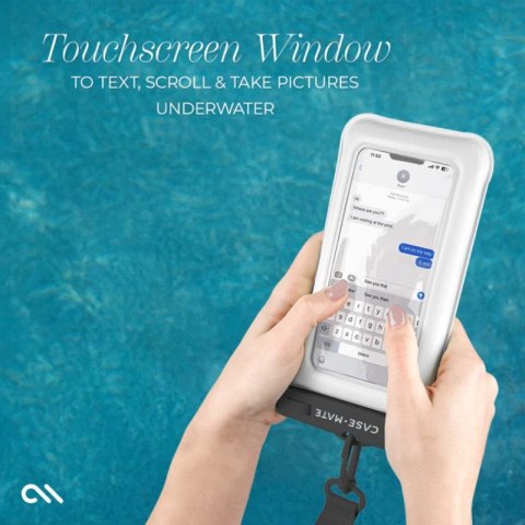 Case-Mate Waterproof Floating Pouch - Etui wodoodporne do smartfonów (Sand Dollar) Case-Mate Waterproof Floating Pouch - Etui wodoodporne do smartfonów (Sand Dollar)