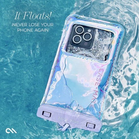 Case-Mate Waterproof Floating Pouch - Etui wodoodporne do smartfonów (Soap Bubble) Case-Mate Waterproof Floating Pouch - Etui wodoodporne do smartfonów (Soap Bubble)