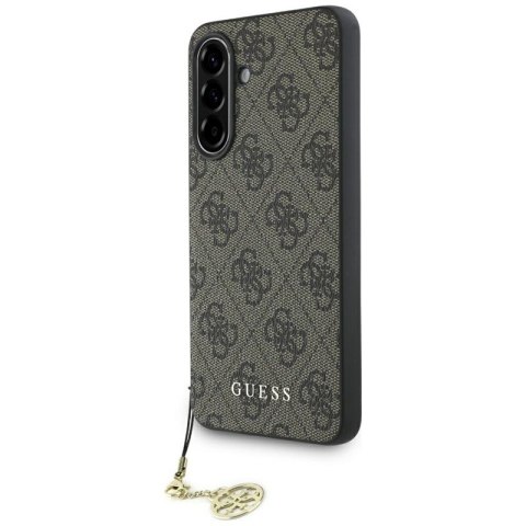 Guess 4G Charms Collection - Etui do Samsung Galaxy A56 5G (brązowy) Guess 4G Charms Collection - Etui do Samsung Galaxy A56 5G (brązowy)