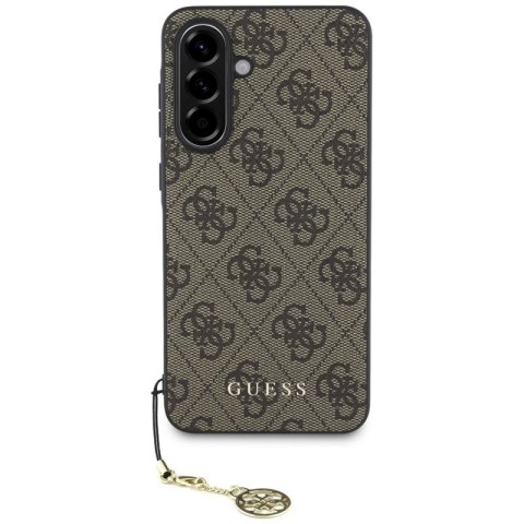 Guess 4G Charms Collection - Etui do Samsung Galaxy A56 5G (brązowy) Guess 4G Charms Collection - Etui do Samsung Galaxy A56 5G (brązowy)