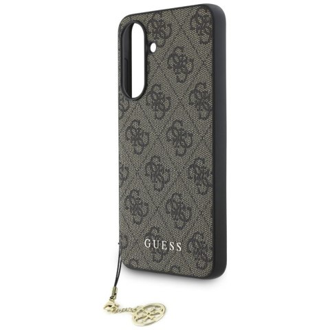 Guess 4G Charms Collection - Etui do Samsung Galaxy A56 5G (brązowy) Guess 4G Charms Collection - Etui do Samsung Galaxy A56 5G (brązowy)