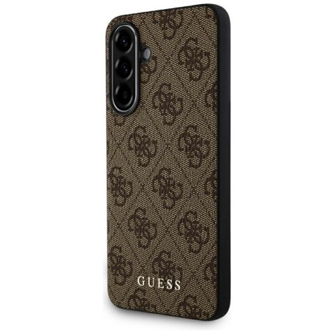Guess 4G Metal Gold Logo - Etui do Samsung Galaxy A36 5G (brązowy) Guess 4G Metal Gold Logo - Etui do Samsung Galaxy A36 5G (brązowy)