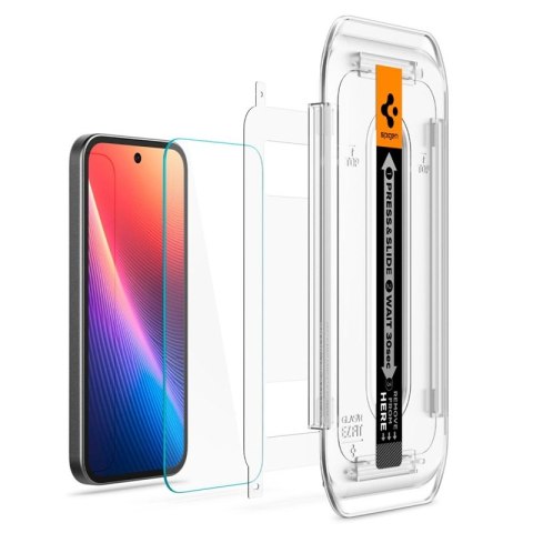 Spigen Glas.TR EZ FIT 2-Pack - Szkło hartowane do Google Pixel 9a (2 sztuki) Spigen Glas.TR EZ FIT 2-Pack - Szkło hartowane do Google Pixel 9a (2 sztuki)