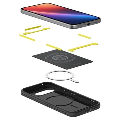 Spigen Rugged Armor Mag MagSafe - Etui do Google Pixel 9a (Matte Black) Spigen Rugged Armor Mag MagSafe - Etui do Google Pixel 9a (Matte Black)