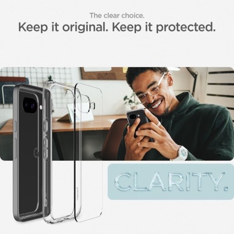 Spigen Ultra Hybrid - Etui do Google Pixel 9a (Crystal Clear) Spigen Ultra Hybrid - Etui do Google Pixel 9a (Crystal Clear)