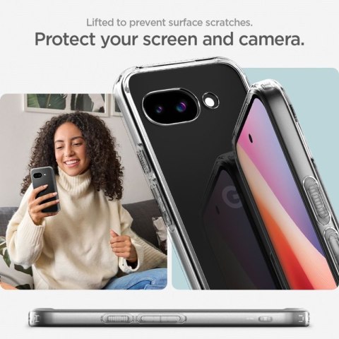 Spigen Ultra Hybrid - Etui do Google Pixel 9a (Crystal Clear) Spigen Ultra Hybrid - Etui do Google Pixel 9a (Crystal Clear)