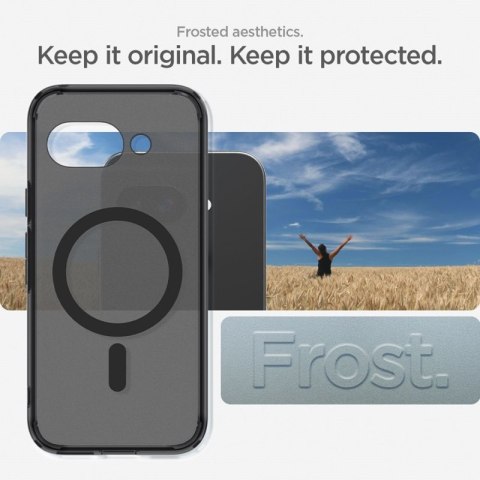 Spigen Ultra Hybrid Mag MagSafe - Etui do Google Pixel 9a (Frost Black) Spigen Ultra Hybrid Mag MagSafe - Etui do Google Pixel 9a (Frost Black)