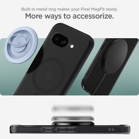 Spigen Ultra Hybrid Mag MagSafe - Etui do Google Pixel 9a (Frost Black) Spigen Ultra Hybrid Mag MagSafe - Etui do Google Pixel 9a (Frost Black)