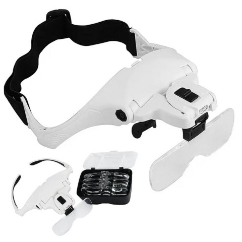 DA351 Okulary lupa nagłowna 2xled DA351 Okulary lupa nagłowna 2xled