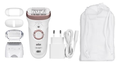 Depilator z pęsetami Braun Silk-epil SensoSmart 9-870 (kolor biały) Depilator z pęsetami Braun Silk-epil SensoSmart 9-870 (kolor biały)