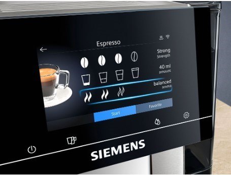 Ekspres ciśnieniowy SIEMENS TP 707R06 Ekspres ciśnieniowy SIEMENS TP 707R06