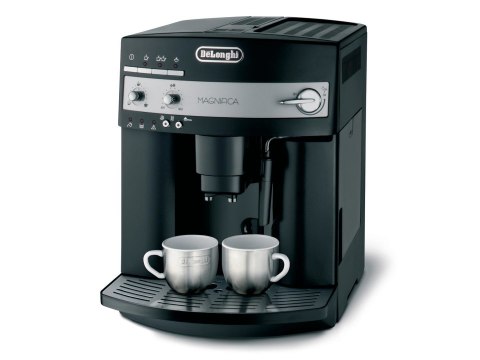 Ekspres ciśnieniowy automatyczny DeLonghi Magnifica ESAM 3000B (1150W; kolor czarny) (WYPRZEDAŻ) Ekspres ciśnieniowy automatyczny DeLonghi Magnifica ESAM 3000B (1150W; kolor czarny) (WYPRZEDAŻ)
