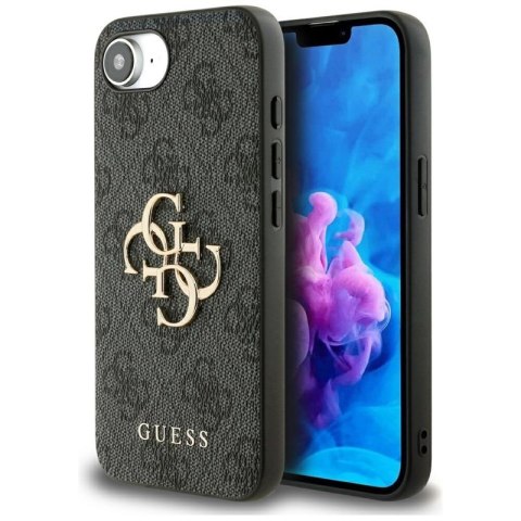 Guess 4G Big Logo - Etui do iPhone 16e (czarny) Guess 4G Big Logo - Etui do iPhone 16e (czarny)