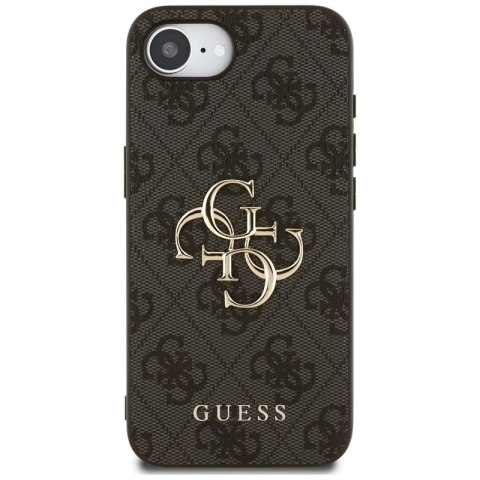 Guess 4G Big Logo - Etui do iPhone 16e (czarny) Guess 4G Big Logo - Etui do iPhone 16e (czarny)