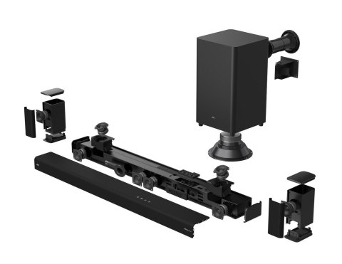 Soundbar JVC TH-E874B 5.1.2 Wireless Sub, Dolby A. Soundbar JVC TH-E874B 5.1.2 Wireless Sub, Dolby A.