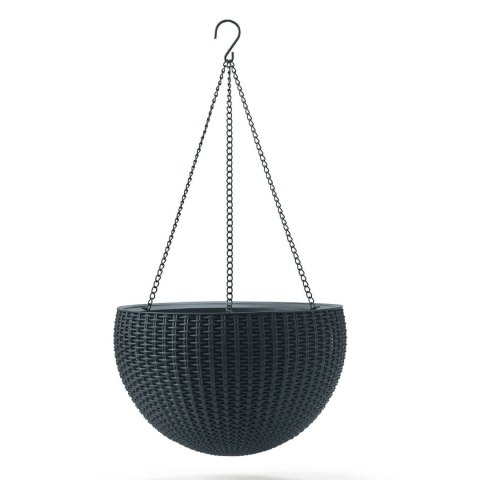 Doniczka wisząca Keter Sphere Planter antracyt Doniczka wisząca Keter Sphere Planter antracyt