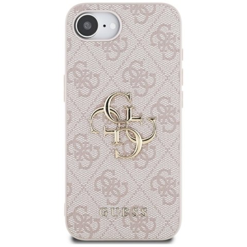 Guess 4G Big Logo - Etui do iPhone 16e (różowy) Guess 4G Big Logo - Etui do iPhone 16e (różowy)