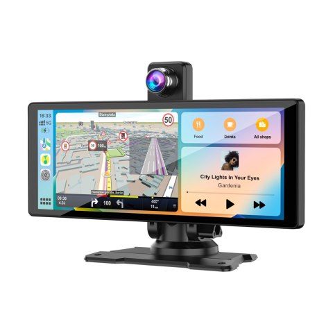 Stacja multimedialna 10" Android Auto Apple Carplay z DVR i kamerą cofania Kruger&Matz Stacja multimedialna 10" Android Auto Apple Carplay z DVR i kamerą cofania Kruger&Matz