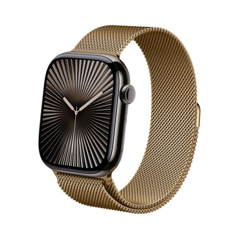 Crong Milano Steel - Pasek ze stali nierdzewnej do Apple Watch 44/45/46/49 mm (różowe złoto) Crong Milano Steel - Pasek ze stali nierdzewnej do Apple Watch 44/45/46/49 mm (różowe złoto)