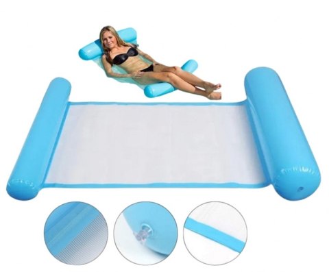 Hamak wodny Materac dmuchany do pływania 120 x 70 cm #G2 Hamak wodny Materac dmuchany do pływania 120 x 70 cm #G2